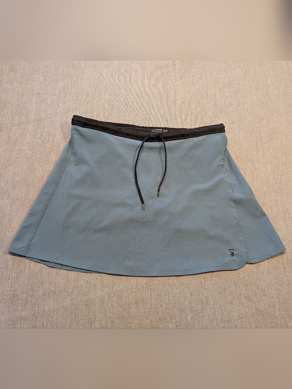 Alpine Design Women Active Stretch Skirt Skort Turquoise Blue Sz M